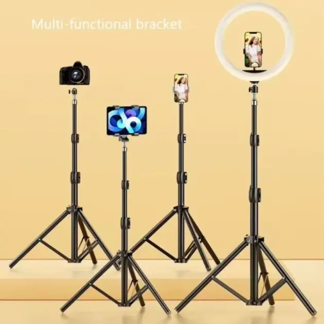 56cm-160cm Extendable Foldable Mobile Phone Stand Holder Live Tripod Video Recording Selfie Landing Monpod For Phone Camera